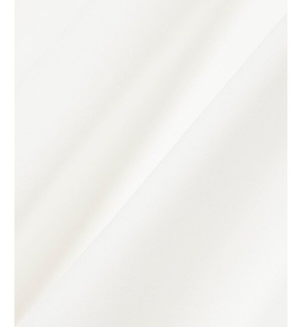 LACOSTE「ネーム＆ワニロゴパッチクロップド半袖Tシャツ」|Tシャツ・カットソー|