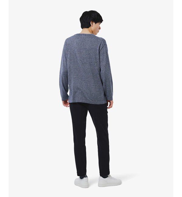 LACOSTE「スリムフィット ウールライクストレッチスラックス」|スラックス|