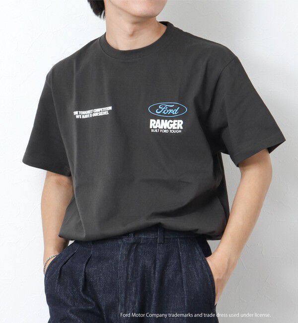 NOLLEY'S goodman「【GOOD ROCK SPEED】別注 Ford / フォード プリントTシャツ 25SS」|Tシャツ・カットソー|ブラック