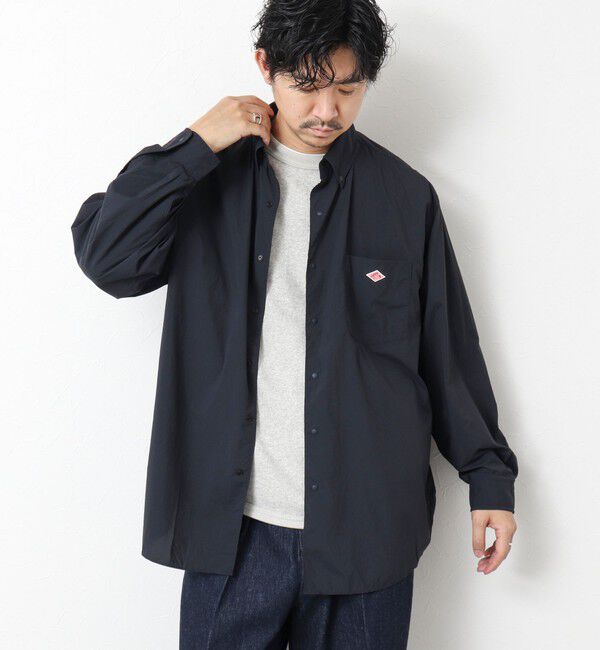 NOLLEY'S goodman「【DANTON/ダントン】DOT BUTTON B.D. SHIRT LS 25SS」|シャツ・ブラウス|
