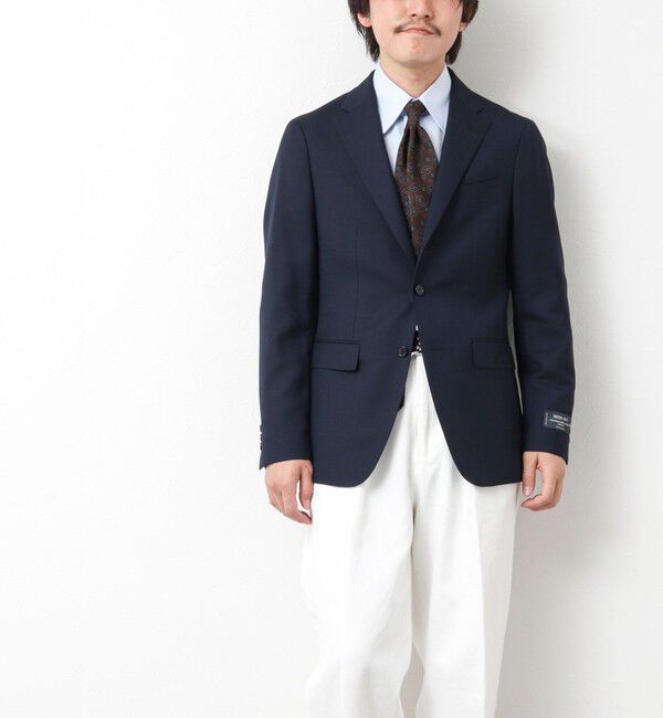 NOLLEY'S goodman「《ビジカジ対応》IMPORT FABRIC JACKET 25SS」|テーラードジャケット|