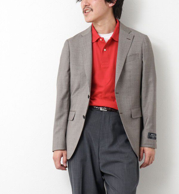 NOLLEY'S goodman「《ビジカジ対応》IMPORT FABRIC JACKET 25SS」|テーラードジャケット|