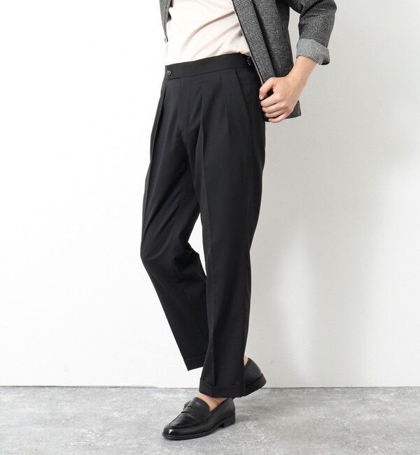 WORK ABOUT「NSN アジャスター付2タックスラックス 25SS」|スラックス|