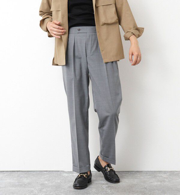 WORK ABOUT「NSN アジャスター付2タックスラックス 25SS」|スラックス|