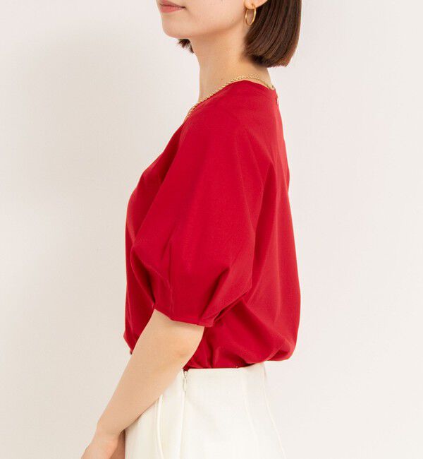 NOLLEY'S「高機能 LA＋スムース5分袖プルオーバーカットソー」|Tシャツ・カットソー|