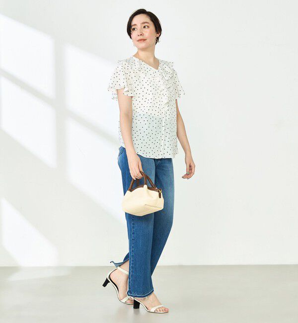 NOLLEY'S「2wayラッフル衿ブラウス」|シャツ・ブラウス|