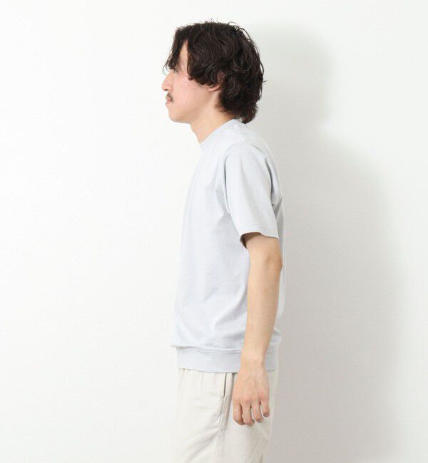 NOLLEY'S goodman「《ビジカジ対応》セミシルケットスムース ボーダードレスTシャツ 25SS」|Tシャツ・カットソー|