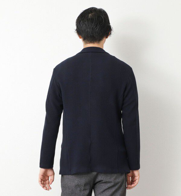 Stutostein「《ビジカジ対応》Relax Jogger Jersey ウォッシャブルテーラーCD」|カーディガン|