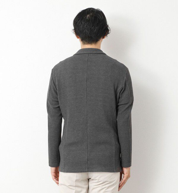 Stutostein「《ビジカジ対応》Relax Jogger Jersey ウォッシャブルテーラーCD」|カーディガン|