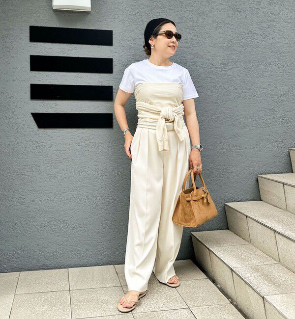 Rie Miller「《手洗い可能》2WAYビスチェ」|ニット・セーター|