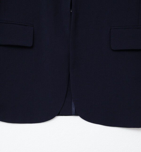 NOLLEY'S「ウォッシャブルエコボイルノーカラージャケット」|ノーカラージャケット|