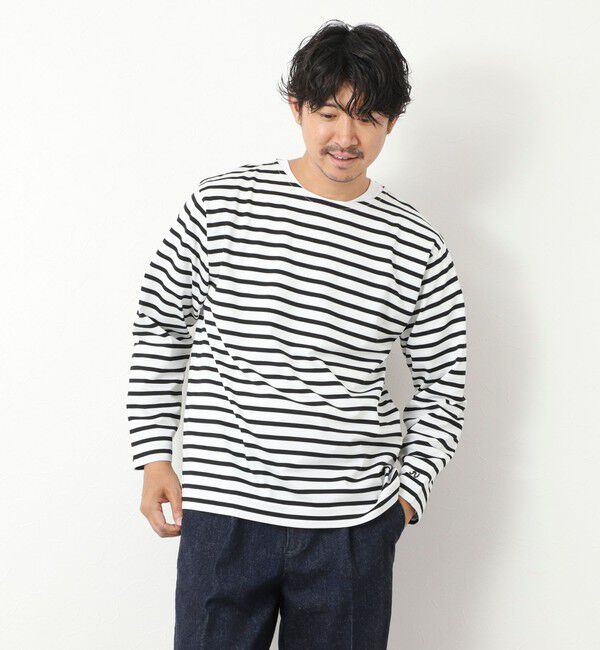 NOLLEY'S goodman「MVSシルケットボーダーBN」|Tシャツ・カットソー|