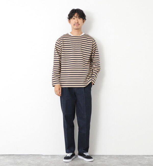 NOLLEY'S goodman「MVSシルケットボーダーBN」|Tシャツ・カットソー|