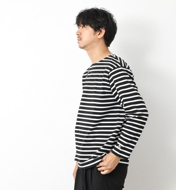 NOLLEY'S goodman「MVSシルケットボーダーBN」|Tシャツ・カットソー|