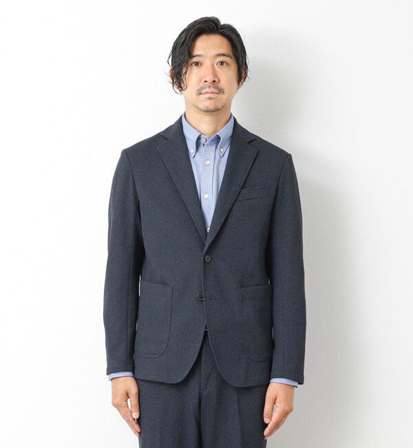 NOLLEY'S goodman「《ビジカジ/セットアップ対応》【尾州】先染めハニカムイージーJK 25AW」|テーラードジャケット|