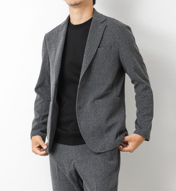 NOLLEY'S goodman「《ビジカジ/セットアップ対応》【尾州】先染めハニカムイージーJK 25AW」|テーラードジャケット|