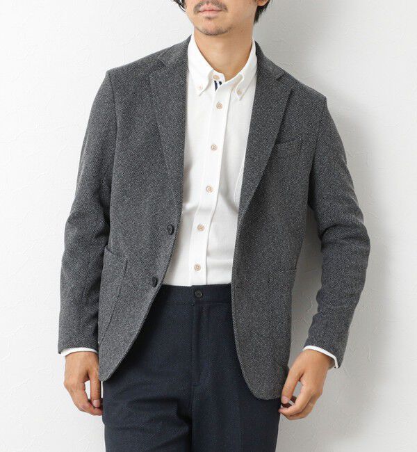 NOLLEY'S goodman「《ビジカジ/セットアップ対応》【尾州】先染めハニカムイージーJK 25AW」|テーラードジャケット|