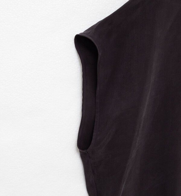 NOLLEY'S「《セットアップ対応》ウォッシャブルシルキーキュプラフレンチブラウス」|シャツ・ブラウス|