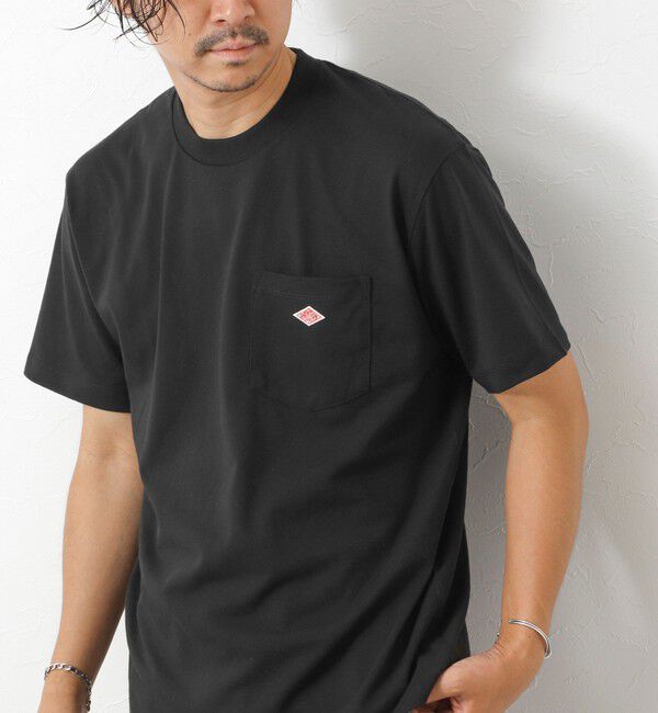 NOLLEY'S goodman「【DANTON/ダントン】POCKET T-SHIRT DT-C0198」|Tシャツ・カットソー|ブラック