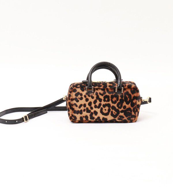 NOLLEY'S sophi「【CHRISTIAN VILLA/クリスチャンヴィラ】  レオパードハラコボストンバッグ」|ボストンバッグ|