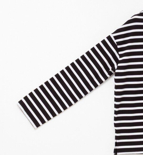 Rie Miller「BIGマリンボーダーボートネックプルオーバーカットソー」|Tシャツ・カットソー|