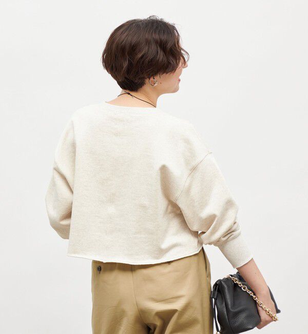 NOLLEY'S「ショート丈裏毛スウェット」|スウェット・ジャージ|