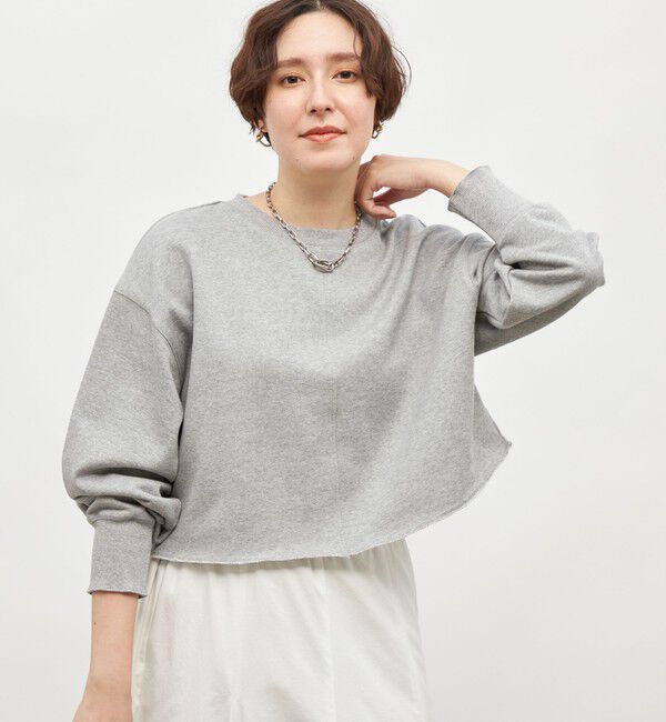 NOLLEY'S「ショート丈裏毛スウェット」|スウェット・ジャージ|