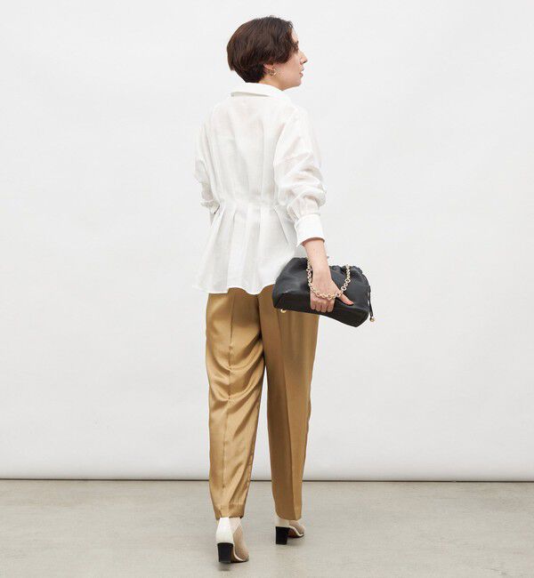 NOLLEY'S「ウォッシャブルサテンワイドパンツ」|その他|