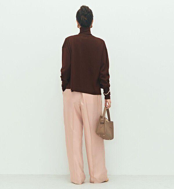 NOLLEY'S「ウォッシャブルサテンワイドパンツ」|その他|