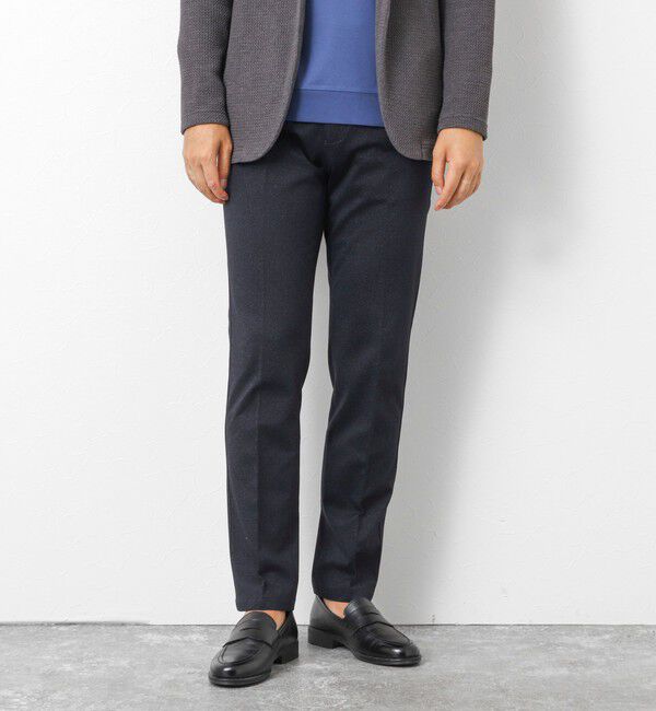 NOLLEY'S goodman「《ビジカジ対応》ハイゲージ 撚り杢 ツイルスリムフィット 25AW」|チノ|