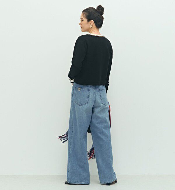 NOLLEY'S「チェーンブレードVネックカーディガン」|カーディガン|