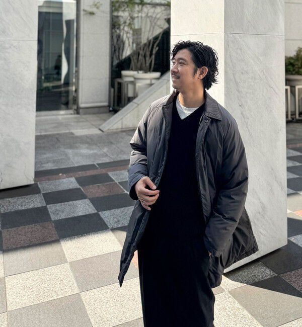 NOLLEY'S goodman「【TAION/タイオン】別注ダウンステンカラーコート 25AW」|ダウン|