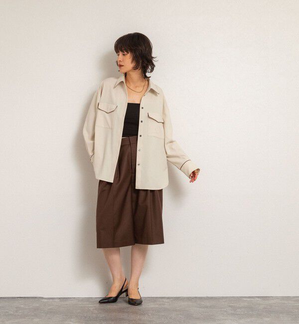 MAQWEL「【MAQWEL/マクウェル】ウォッシャブルバミューダパンツ」|その他|