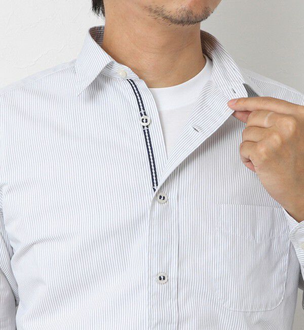 NOLLEY'S goodman「パラシュートボタン レギュラーカラーシャツ 25AW」|シャツ・ブラウス|