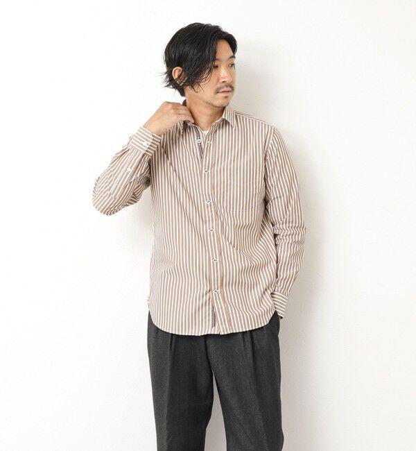 NOLLEY'S goodman「パラシュートボタン レギュラーカラーシャツ 25AW」|シャツ・ブラウス|