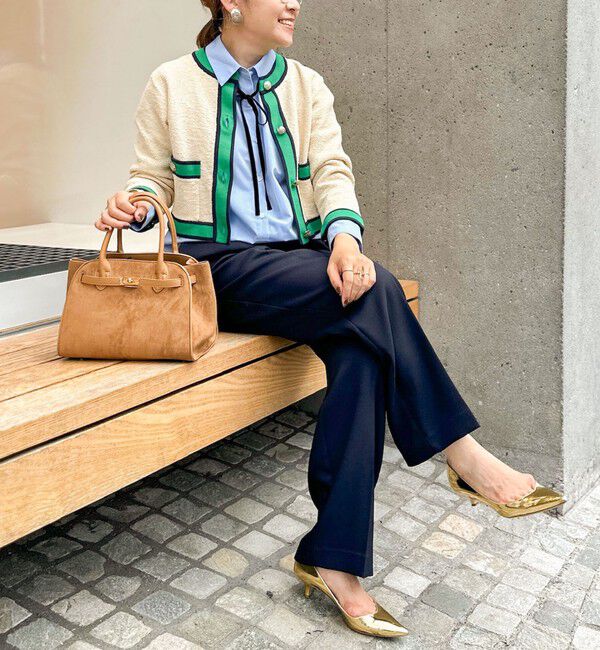 NOLLEY'S「ウォッシャブルリボン付きシャツ」|シャツ・ブラウス|