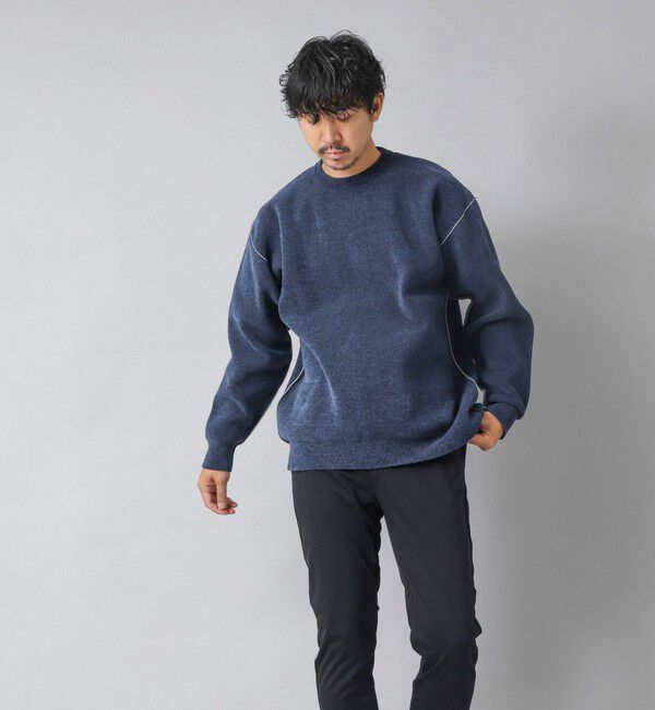 NOLLEY'S goodman「【ACTIVE SECT】《限定展開》Wフェイスモールクルーネック 25AW」|ニット・セーター|