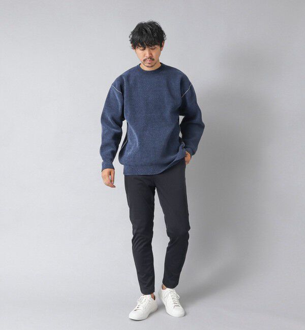 NOLLEY'S goodman「【ACTIVE SECT】《限定展開》Wフェイスモールクルーネック 25AW」|ニット・セーター|