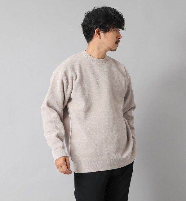 NOLLEY'S goodman「【ACTIVE SECT】《限定展開》Wフェイスモールクルーネック 25AW」|ニット・セーター|