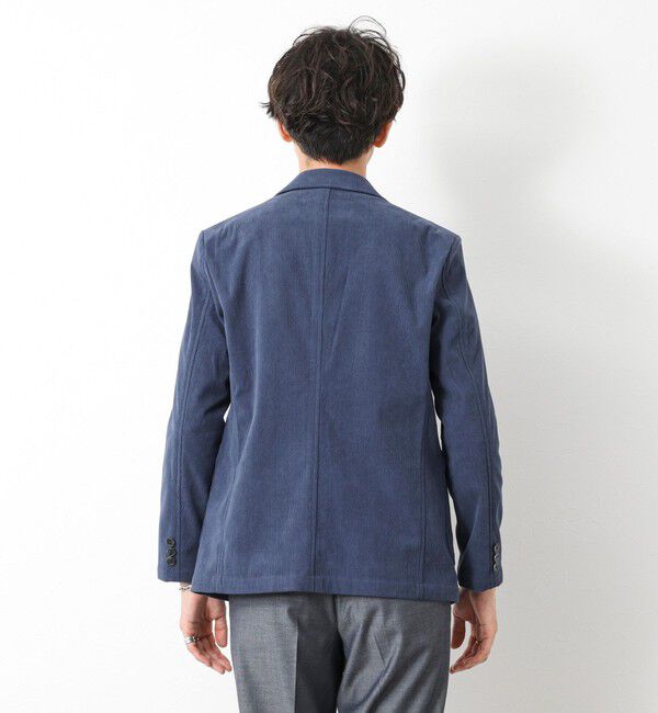 NOLLEY'S goodman「《ビジカジ/セットアップ対応》トリコットコーデュロイ ストレッチ イージーJK 25AW」|テーラードジャケット|