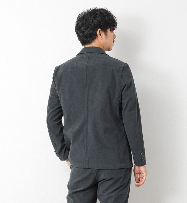 NOLLEY'S goodman「《ビジカジ/セットアップ対応》トリコットコーデュロイ ストレッチ イージーJK 25AW」|テーラードジャケット|