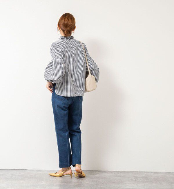 NOLLEY'S「【MARILYN MOON/マリリーンムーン】タックフリルボリュームブラウス」|シャツ・ブラウス|