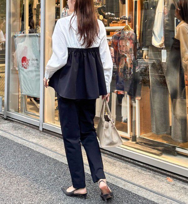 NOLLEY'S「《セットアップ対応》ウォッシャブル4WAYストレッチスリムパンツ」|その他|