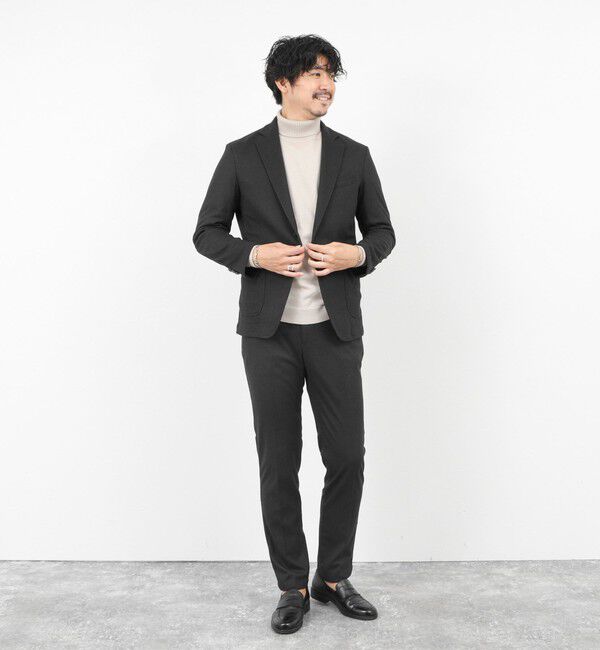 NOLLEY'S goodman「《セットアップ対応》【Active Jersey】ホームスパン ストレッチスリムフィット 25AW」|チノ|