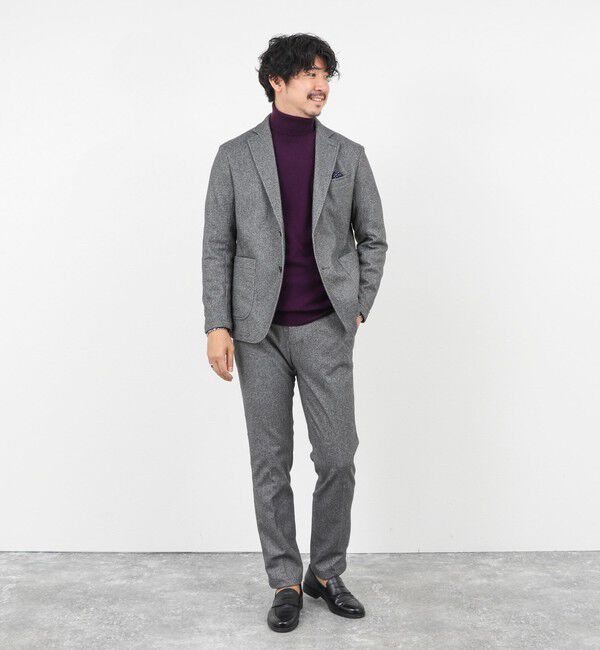 NOLLEY'S goodman「《セットアップ対応》【Active Jersey】ホームスパン ストレッチスリムフィット 25AW」|チノ|