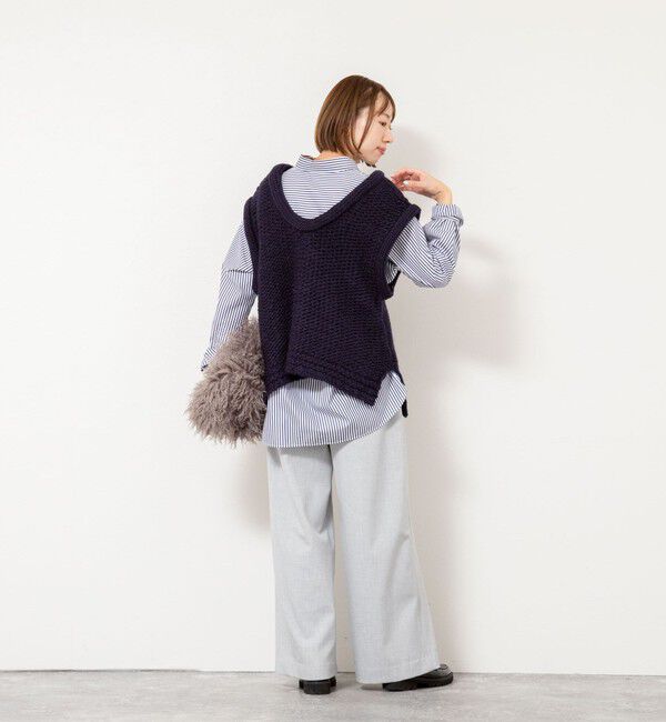 NOLLEY'S「【enrica/エンリカ】ソフトタッチニットトップス」|ベスト・ジレ|