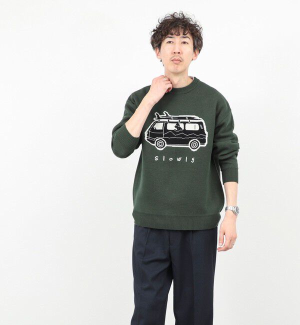 NOLLEY'S goodman「【STONEWOLD】WAGON ウォッシャブル CN 25AW」|ニット・セーター|