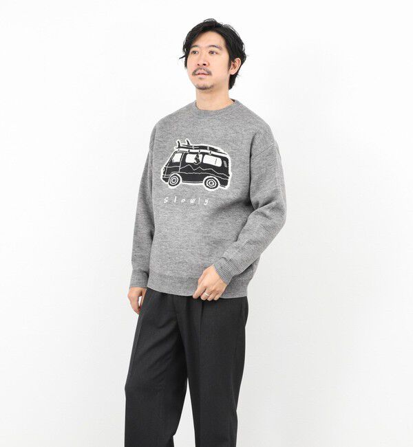 NOLLEY'S goodman「【STONEWOLD】WAGON ウォッシャブル CN 25AW」|ニット・セーター|