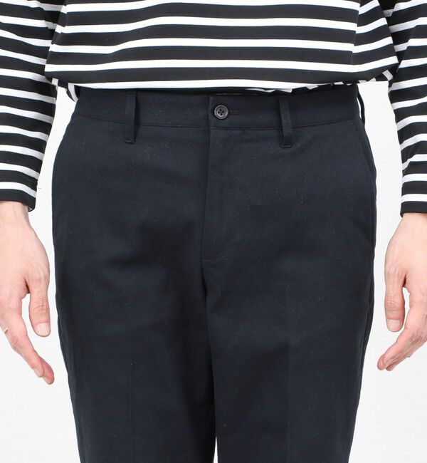 NOLLEY'S goodman「コットンカルゼ裏微起毛ストレッチスリムフィット 25AW」|チノ|