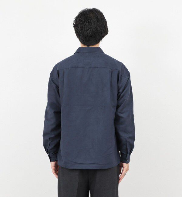 NOLLEY'S goodman「ポリスエード シャツブルゾン 25AW」|ブルゾン・スタジャン|